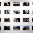 Louie Palu, installation image from Zhari-Panjwai: Dispatches from Afghanistan, 2007