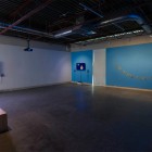 Christine Negus, installation view of <em>you can’t spell slaughter without laughter</em>, 2012. Documentation by Morris Lum.