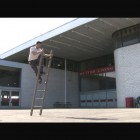 Jon Sasaki, Still from <em>Ladder Climb</em>, Video, 2006