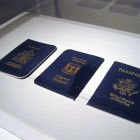 Jennifer Marman & Daniel Borins, documentation image of Fake Passports, 2007