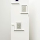 Thea Djordjadze, installation view, Time Future Contained in Time Past II, watercolour on paper, 2008