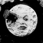 Georges Melies, still from <em>Le voyage dans la Lune</em>, b&w 35 mm film transferred to video, silent, 1902