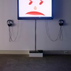Christine Negus, <em>bloodbath</em>, digital animation, 2012, 1min 36sec. Documentation by Morris Lum.