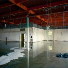 Robert Burley, <em>Interior of Building W3, Polaroid, </em>2009